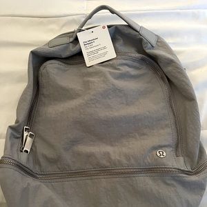 NWT Lululemon City Adventurer Backpack II. Light grey